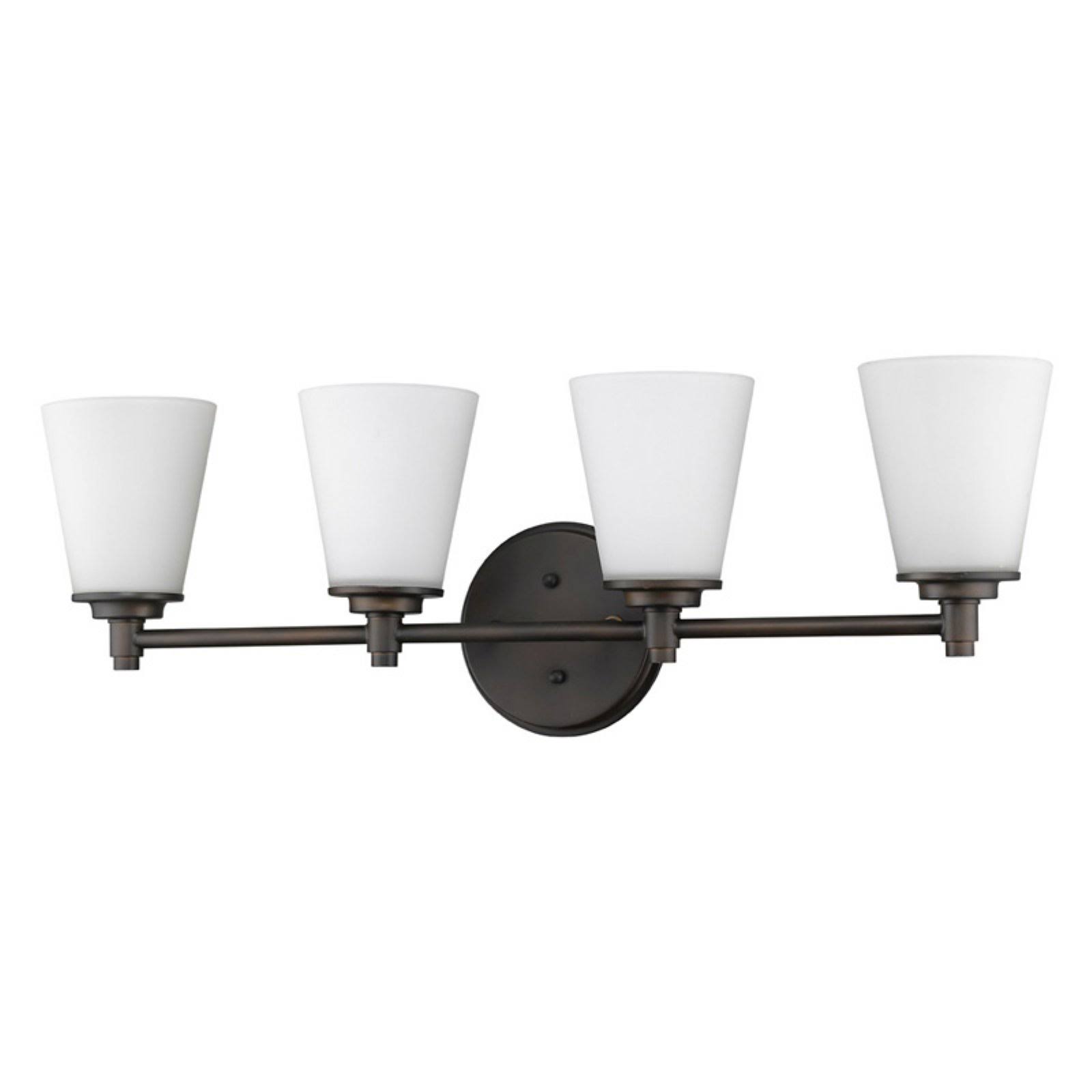 Acclaim Lighting Conti 4-Light Vanity Light; Oil Rubbed Bronze