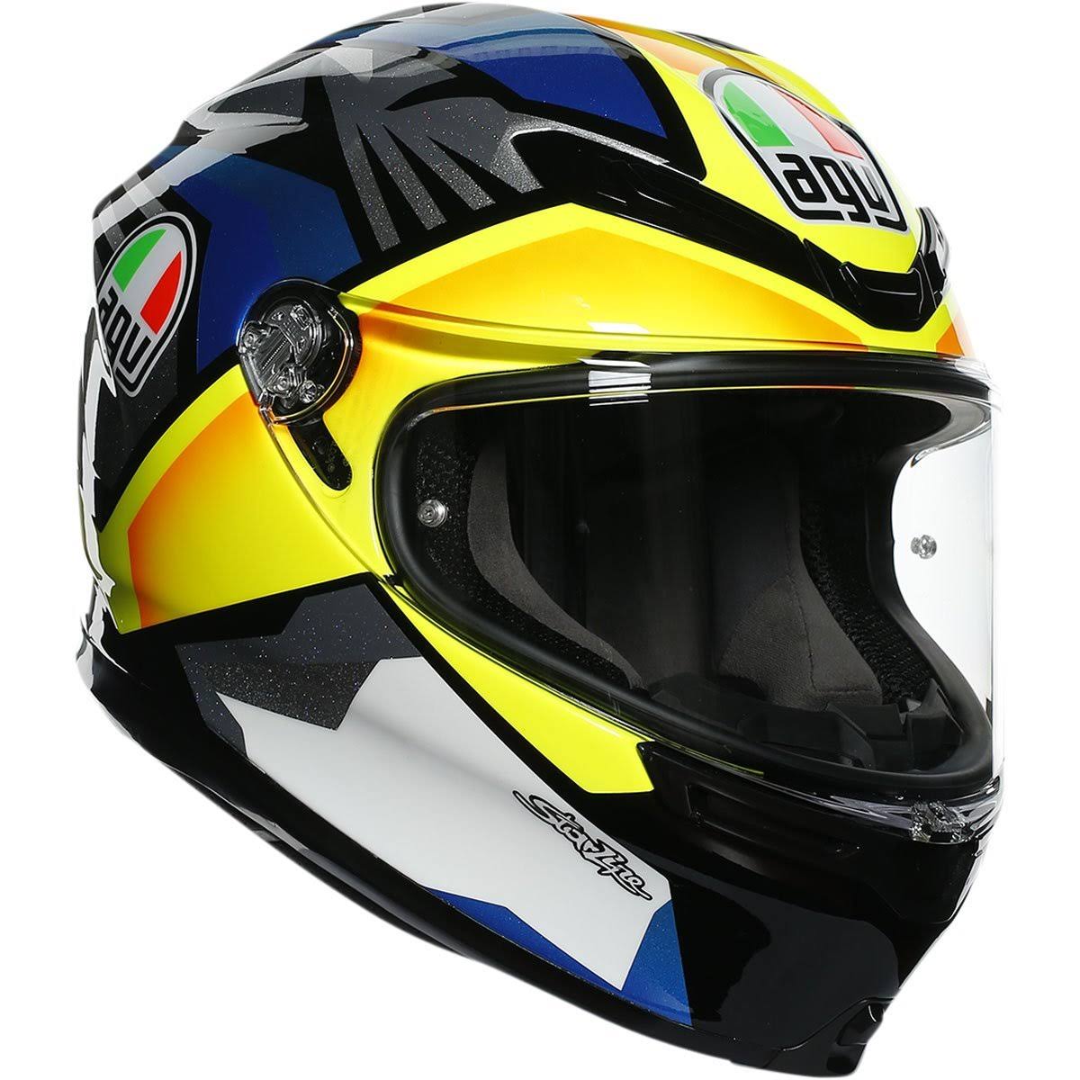 AGV K6 ECE Dot Multi - Joan Black/Blue/Yellow Motorbike u003E Back to Ride