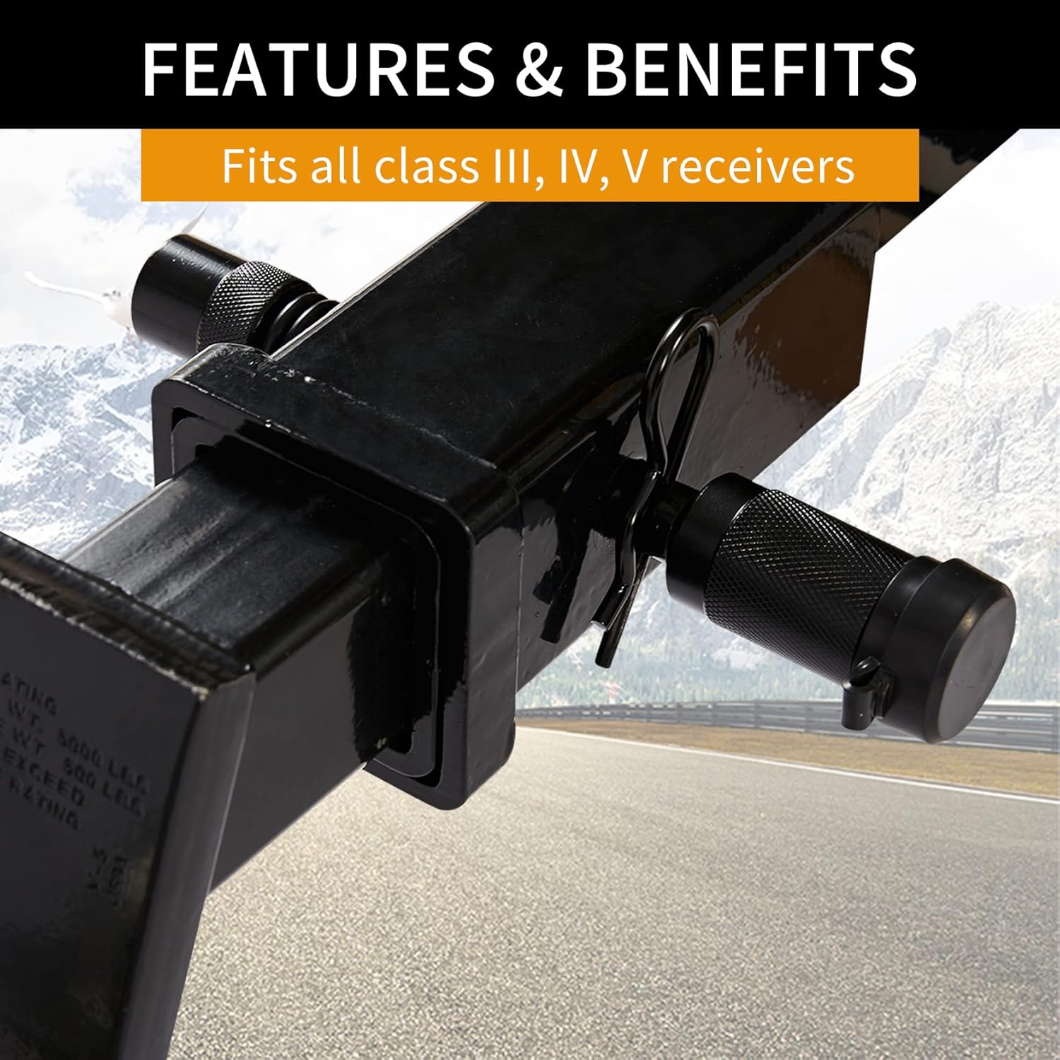 META Hardware Trailer Hitch Lock, 5/8