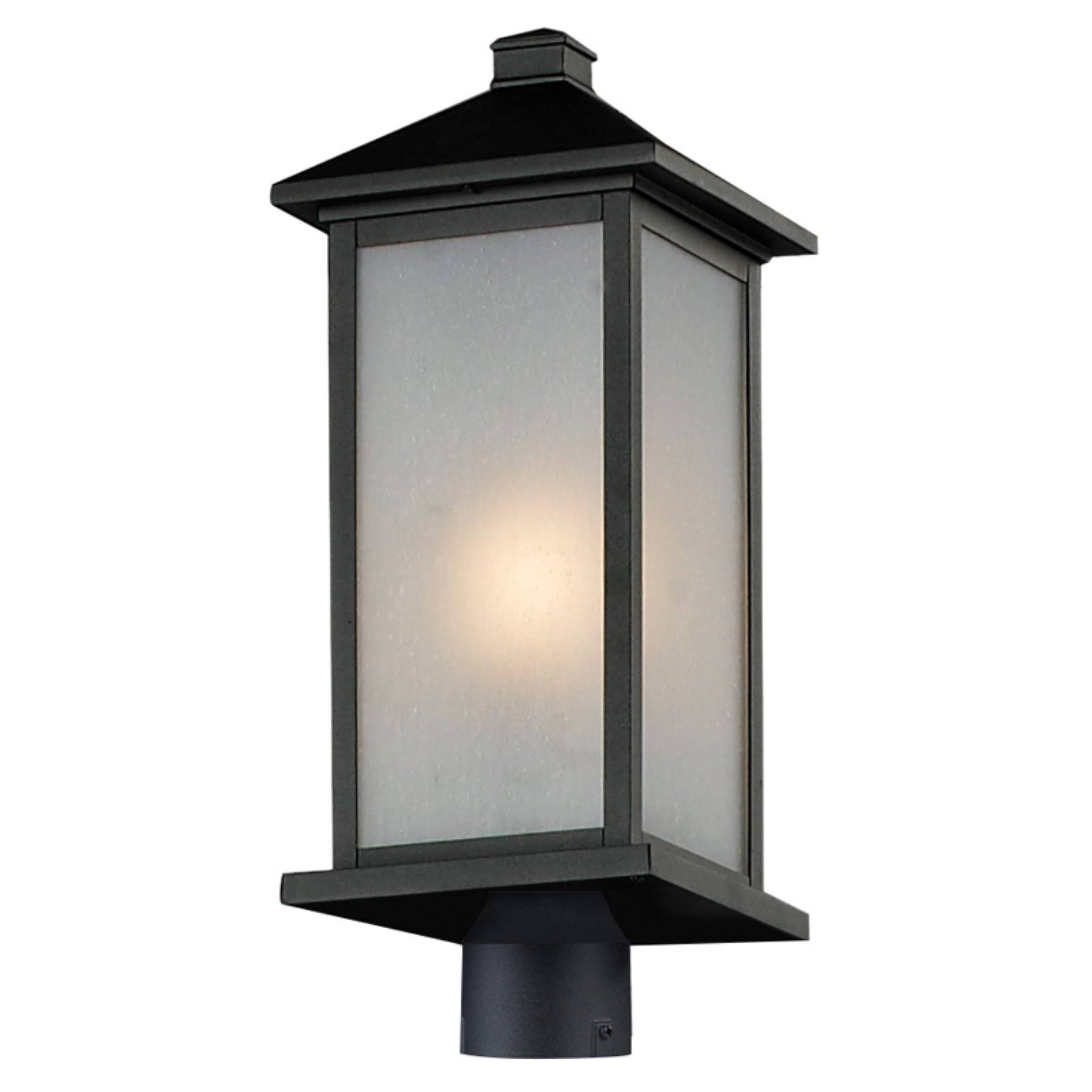 Z-Lite 547PHB-BK-R Vienna Outdoor Post Light, Black
