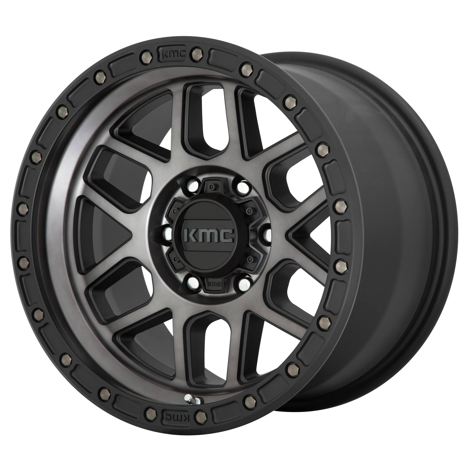 KMC Wheels KM544 MESA. 20 inch Satin Black Rims