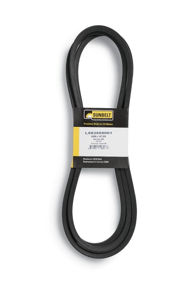 Sunbelt L-582558001 48-in Deck Belt for Riding Mower/Tractors (5/8-in W x 147.5-in L) | L582558001