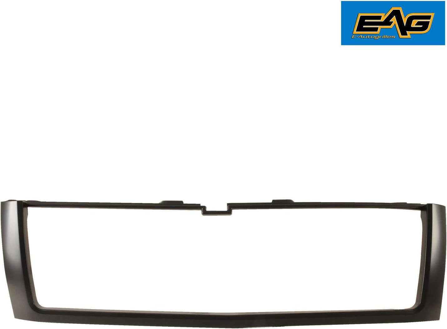 EAG Outer Grille Shell Black ABS Plastic Grille Grill Shell Fit for 2007-2010 Silverado HD