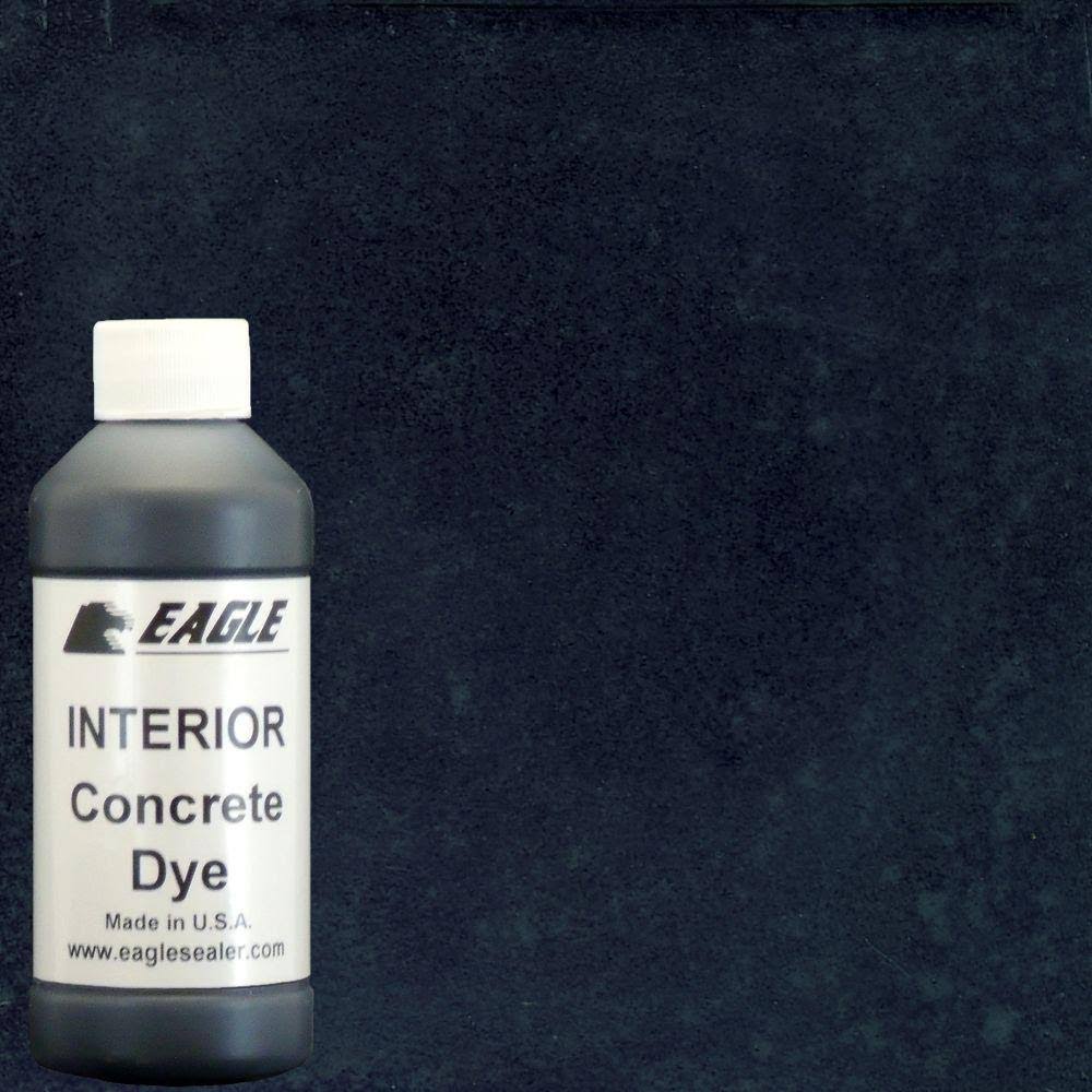 Eagle 1 gal. Black Orchid Interior Concrete Dye Stain Makes with Water from 8 oz. Concentrate
