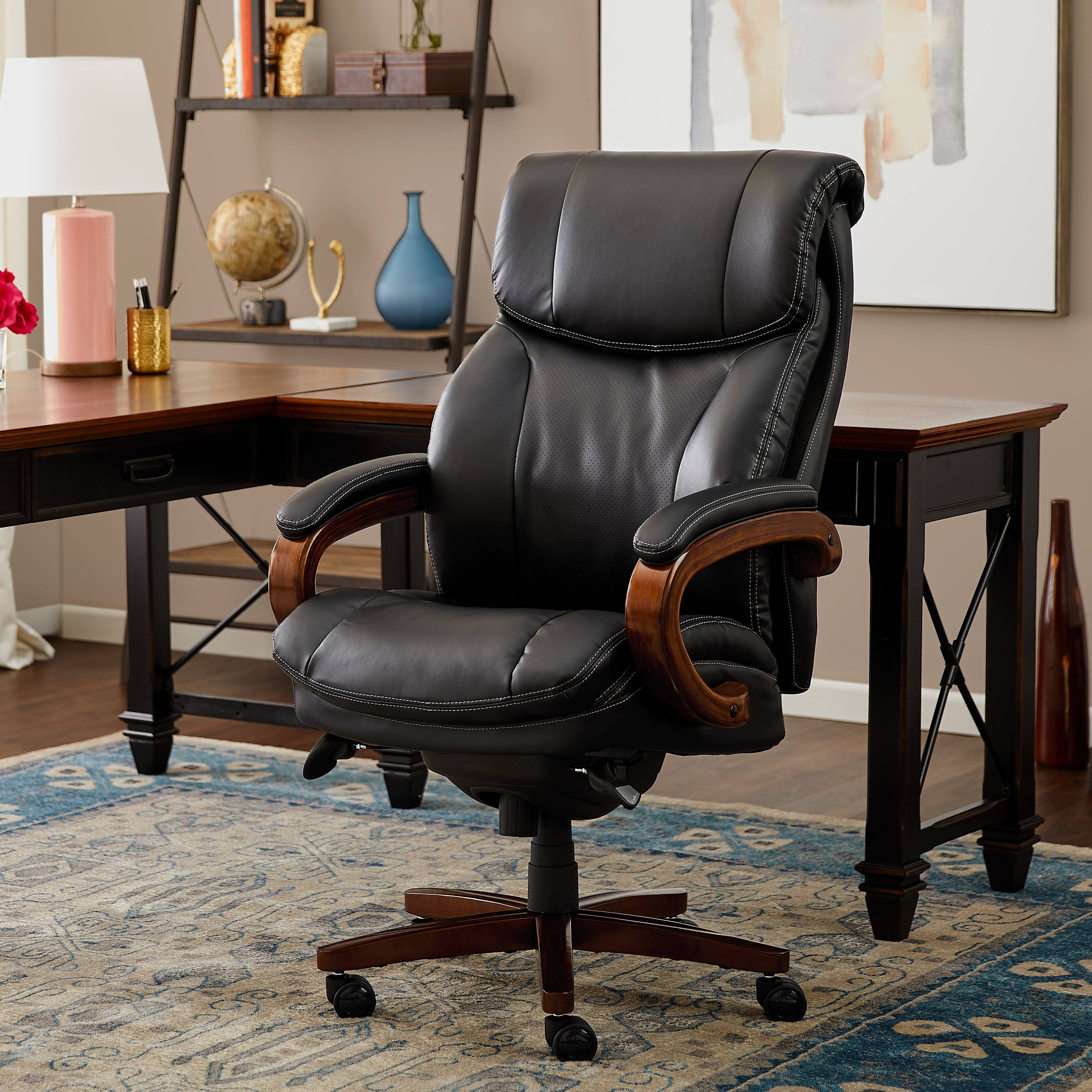 La-Z-Boy Trafford Big Tall Executive Office Chair - Black