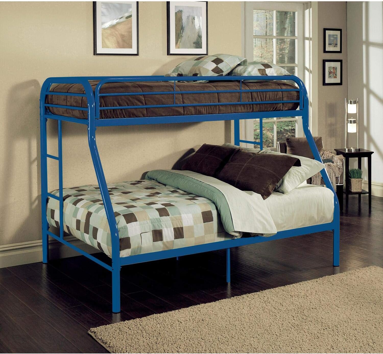 ACME Tritan Red Twin over Full Bunk Bed