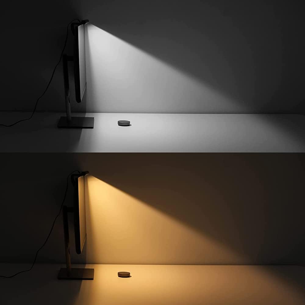 Ideapro Monitor Light Bar E-Reading LED Desk Lamp, Wireless Remote Auto-Dimming USB Powered Computer Light for Home/Office, Matte Black