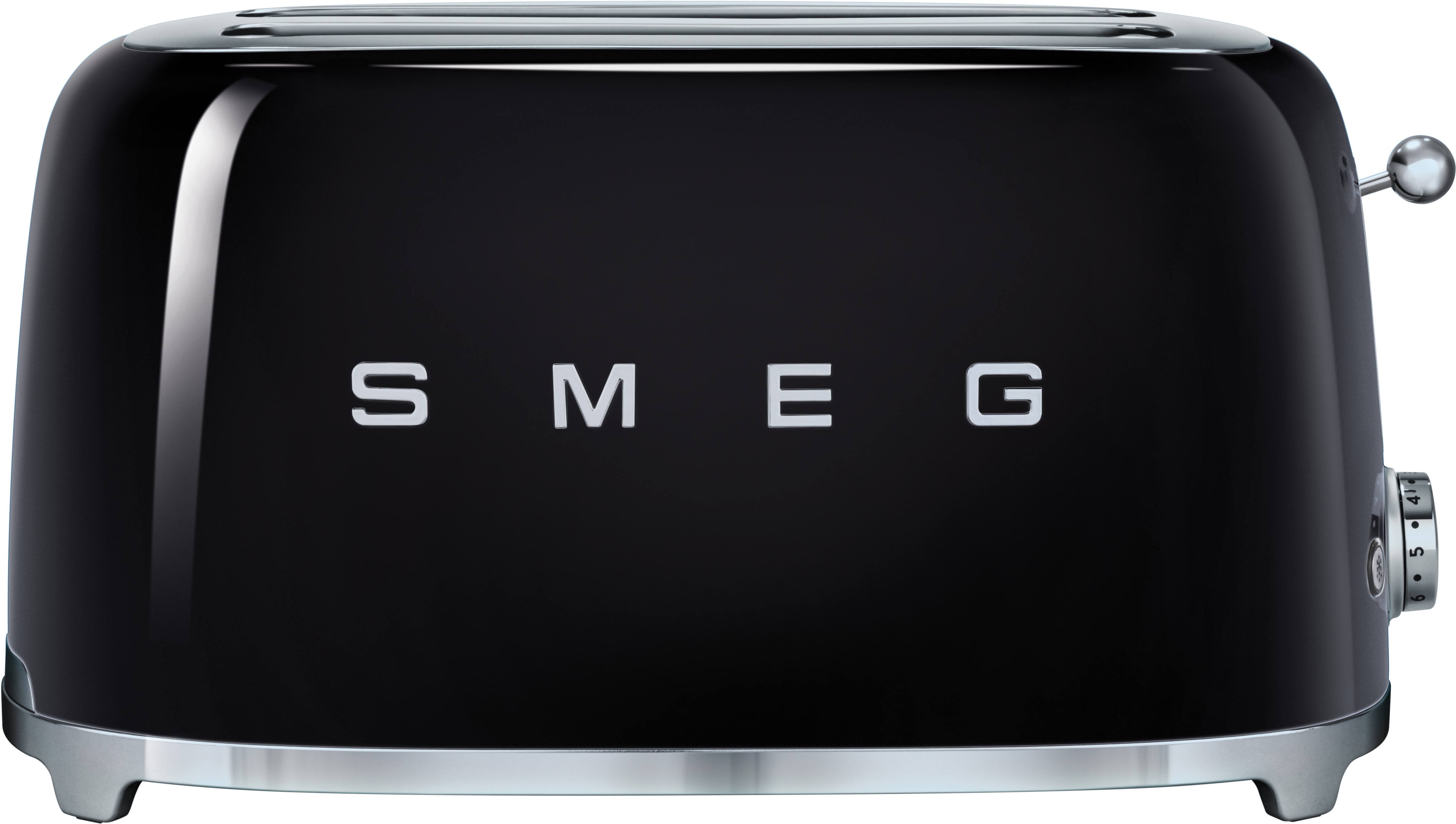SMEG TSF02 4-Slice Toaster - Black
