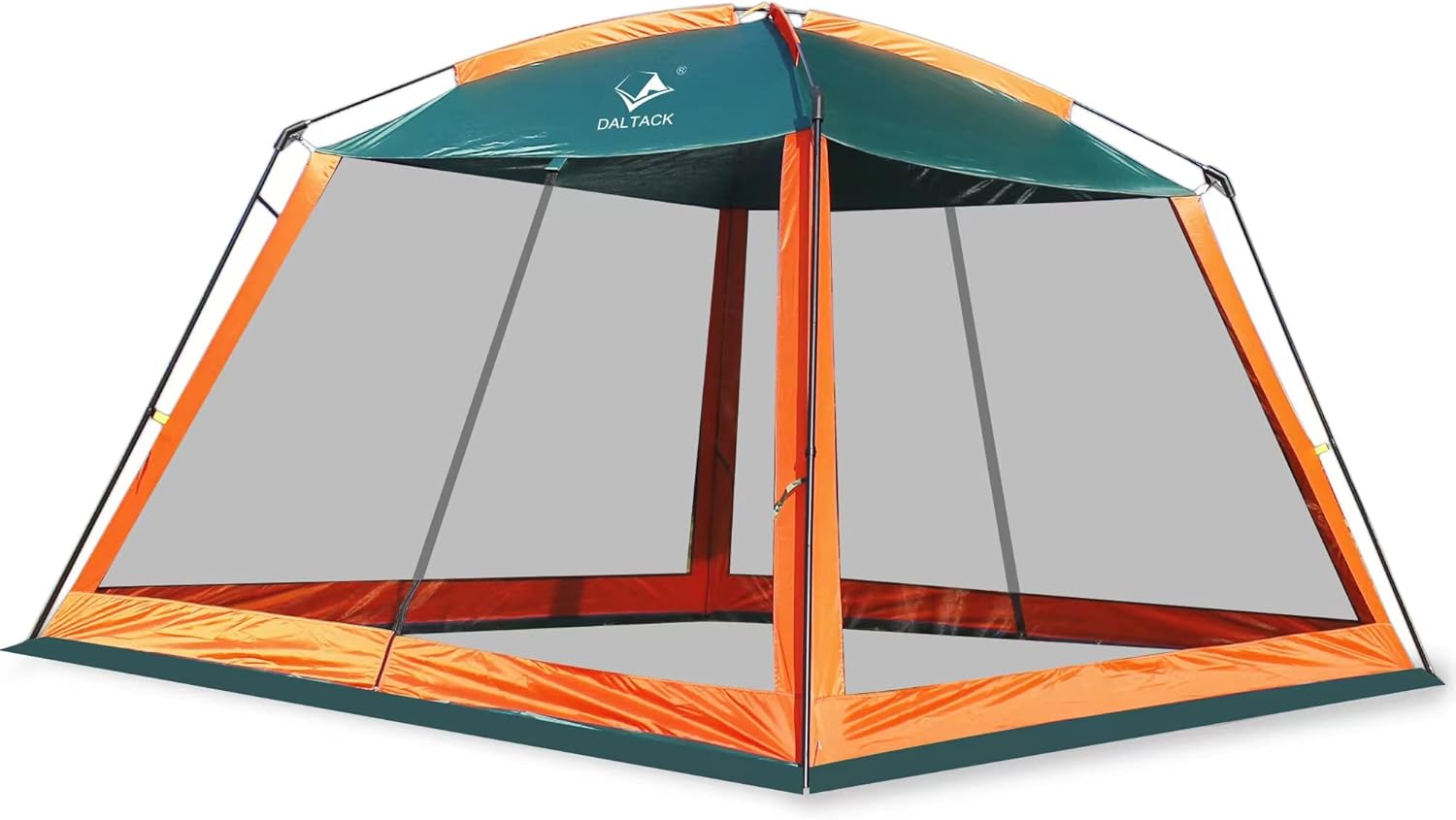 DALTACK Screen House for Outdoors 10Ft x 10Ft Mesh Screen Room Canopy Sun Shelter UPF 50+ Sun Shelter with Carry Bag