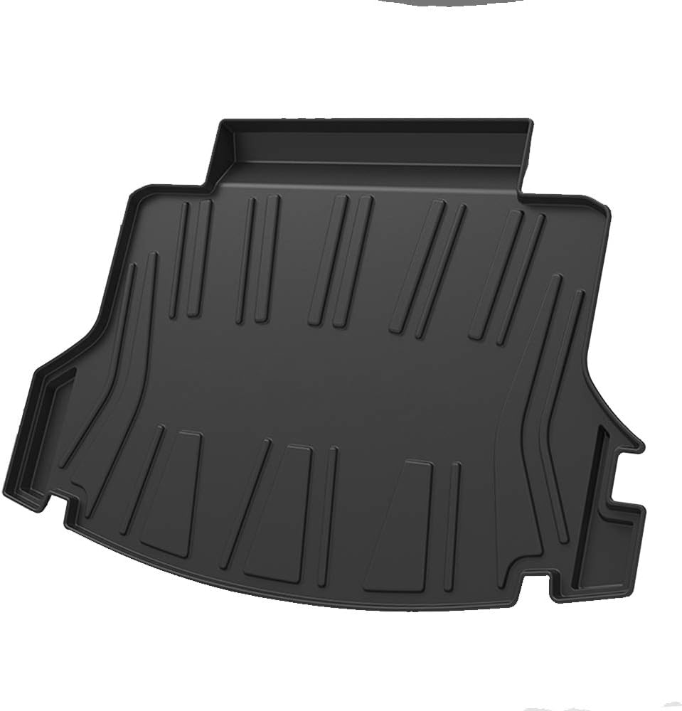 Cqlights CRV Cargo Liner for Honda CRV 2012-2016 Trunk Liner Tray Heavy Duty Rubber Rear Cargo Area Mat Waterproof Protector Floor Mat Black