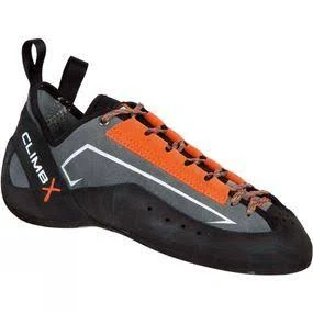 Climb x Crush Lace Climbing Shoe Grey/Orange