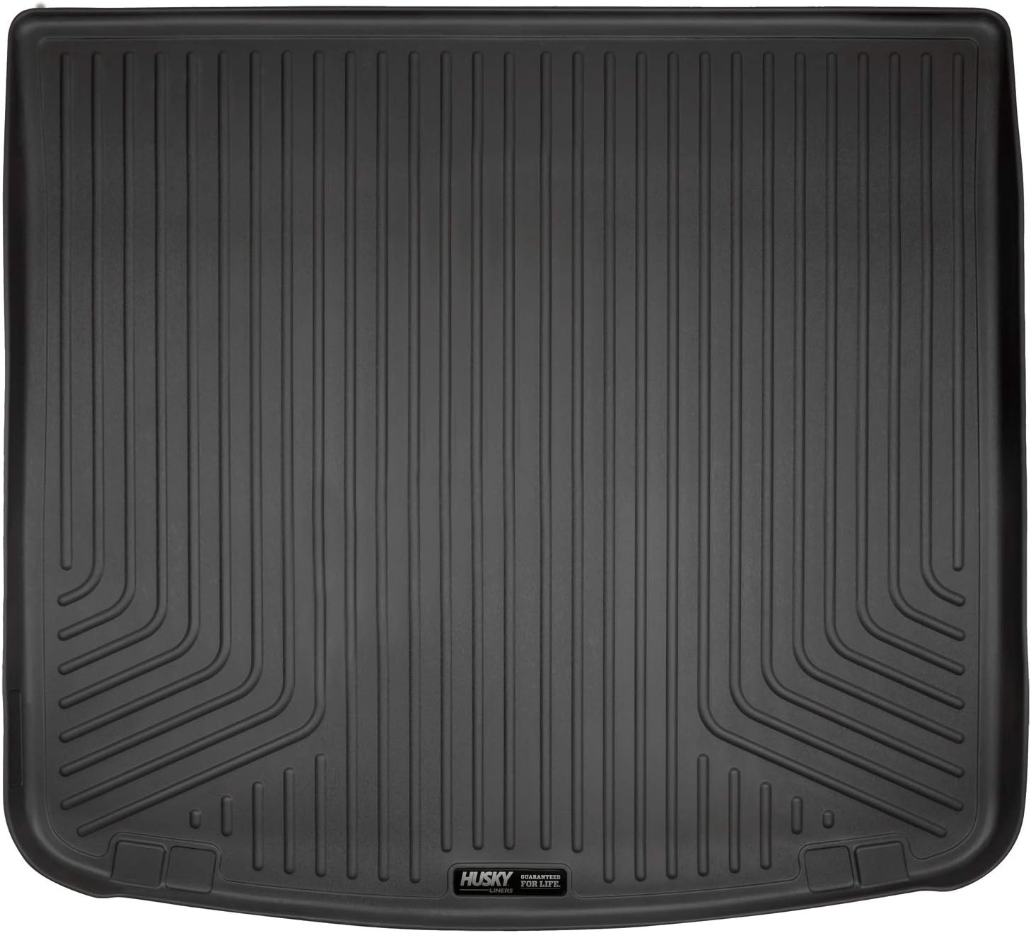 Husky Liners Weatherbeater Series | Cargo Liner - Black | 28371 | Fits 2016-2018 Lincoln MKX, 2019-2021 Lincoln Nautilus 1 Pcs