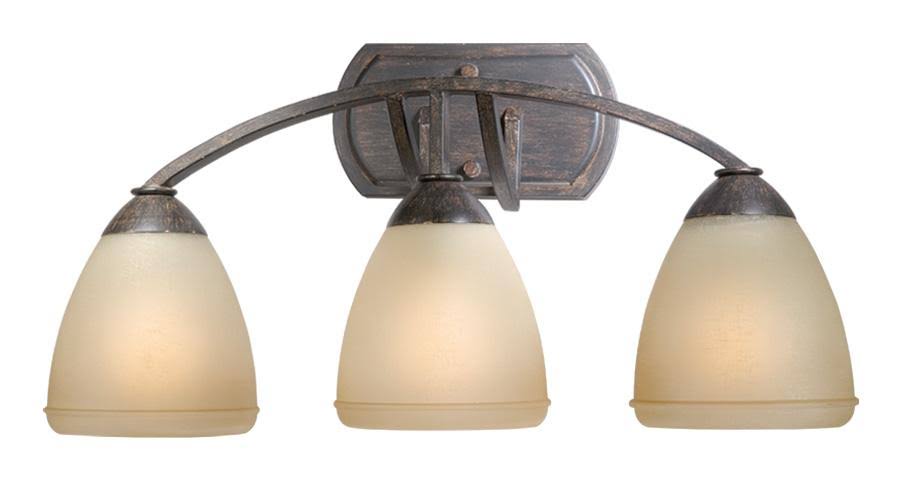 Vaxcel International HS-VLD003BW Helsinki 3 Light Vanity in Black Walnut