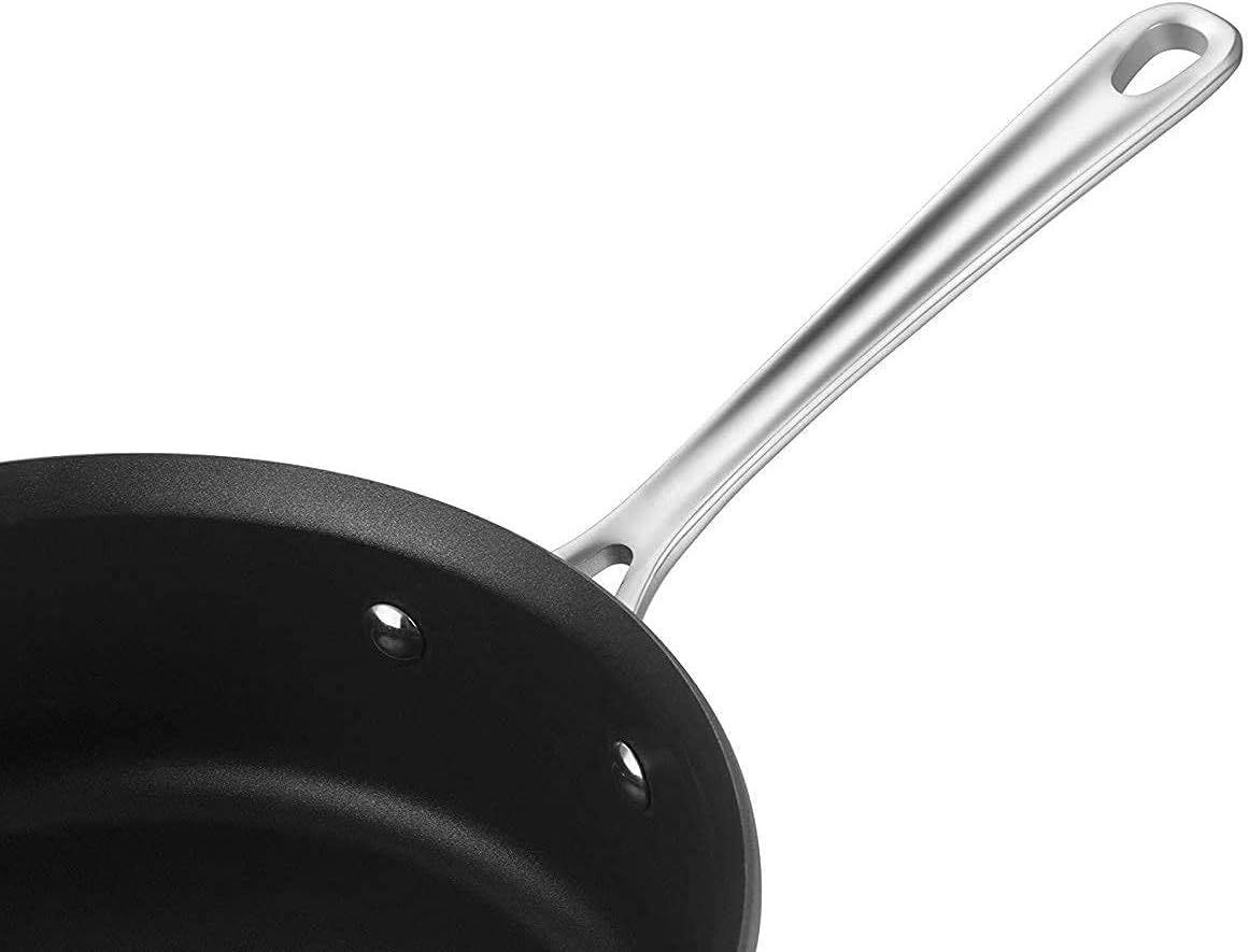 LOVE PAN 13 Piece Hard Anodized Aluminum Pots and Pans Set-Non-Stick Ceramic Induction Cookware Set with Glass Lids & Non-Slip Stay-Cool Stainless Steel Handles Black