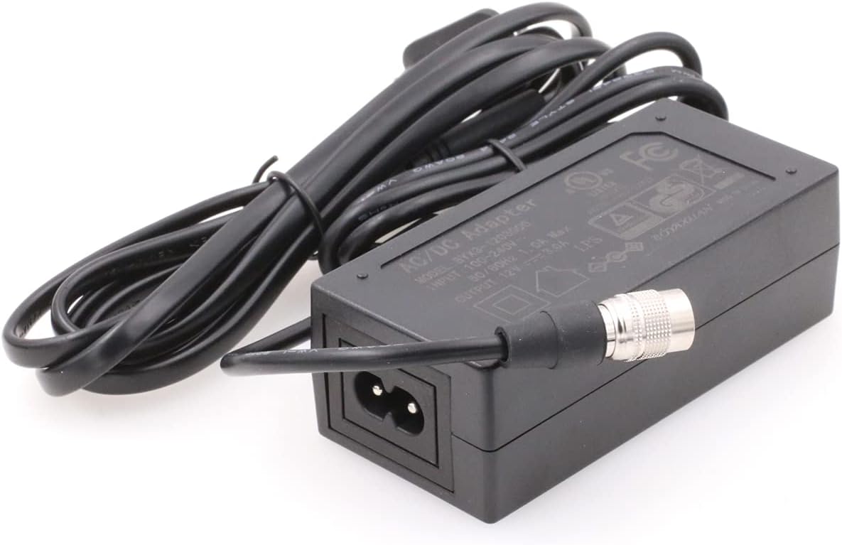 Eonvic 12V 3a AC Power Supply with 4Pin Hirose Connector for Sound Devices Mixer Pack of 2