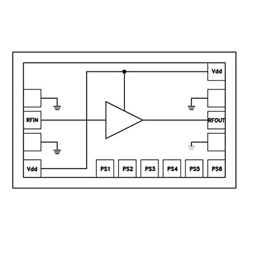 RF Amplifier Amplifiers Pack of 2 (HMC392A-SX)