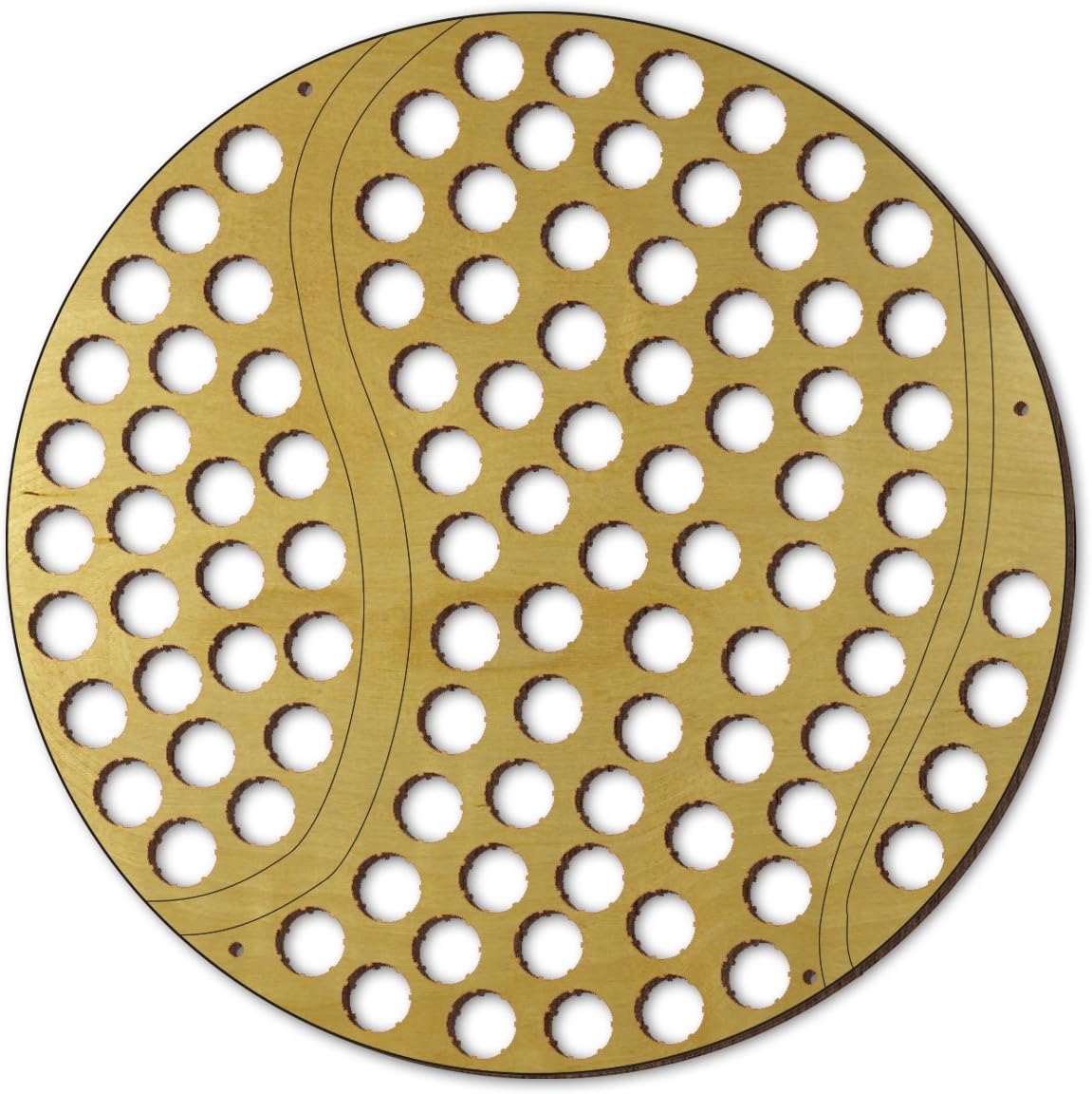 Torched Beer Cap Holder | Wall Mount Beer Cap Catcher | Beer Cap Decor Display Art | A Great Gift for Men, Beer Lovers, and Collectors (Baseball) Pack of 2