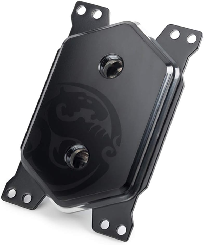 Bitspower Premium Summit ELX CPU Water Block, AMD TRX40, Mystic Black Metal Edition