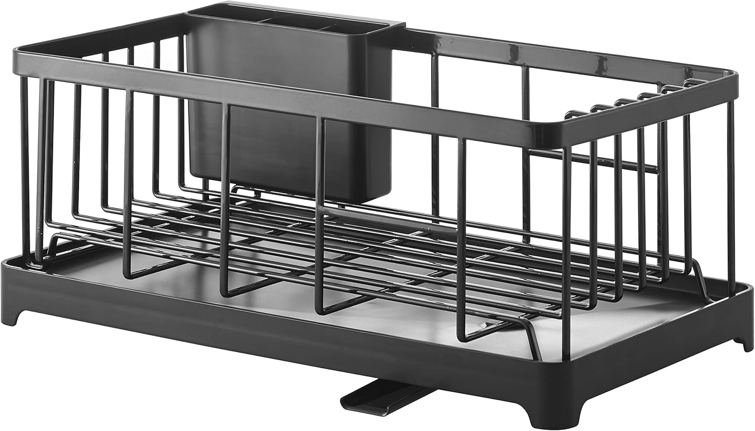 YAMAZAKI home 2875 Wire Dish Drainer Rack, One Size, White Pack of 2