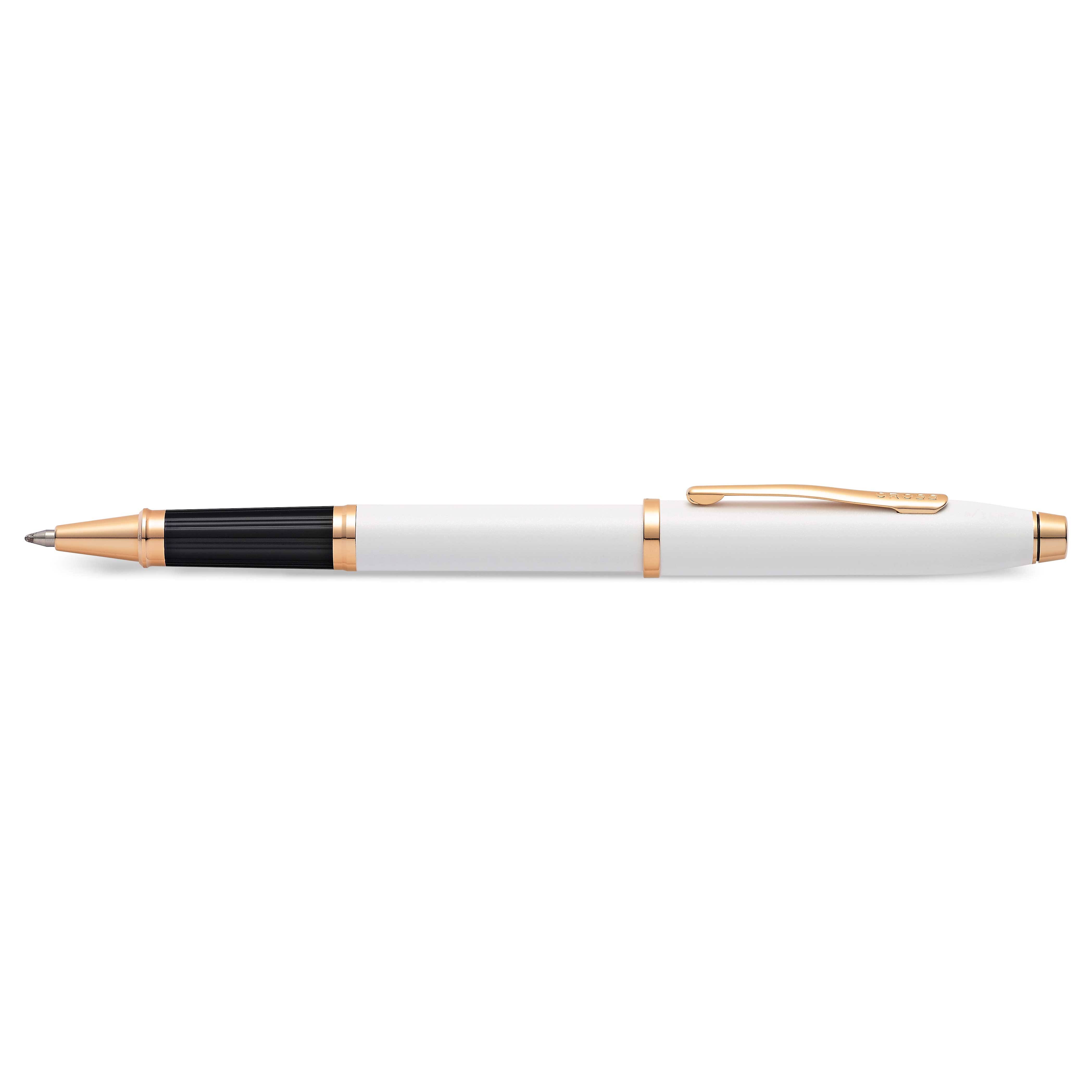 Cross Century II Pearlescent White Lacquer Rollerball Pen