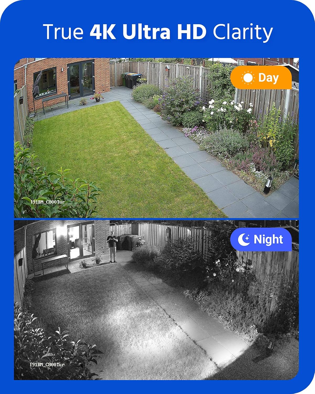 ANNKE H800 8MP PoE Security Camera System, 8CH H.265+ NVR w/4pcs 4K Ultra HD IP Dome Cameras, Pre-Install 2TB HDD, 100ft EXIR 2.0 Night Vision, IP67, IK10 VandalProof, RTSP, Remote Access, Not PTZ