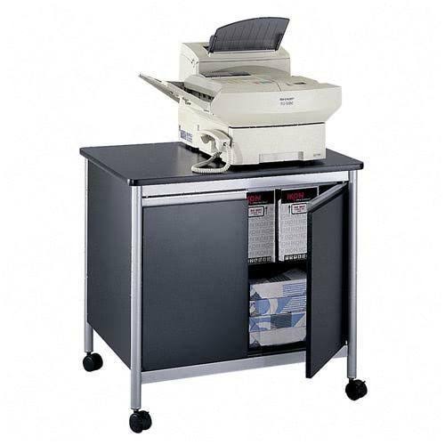 Safco Deluxe Machine Stand (Black) 1872BL