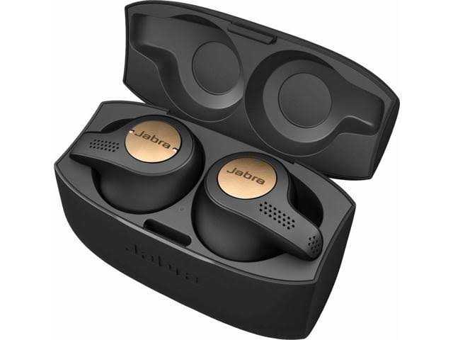 Jabra - Elite Active 65T True Wireless Earbud Headphones - Copper Navy
