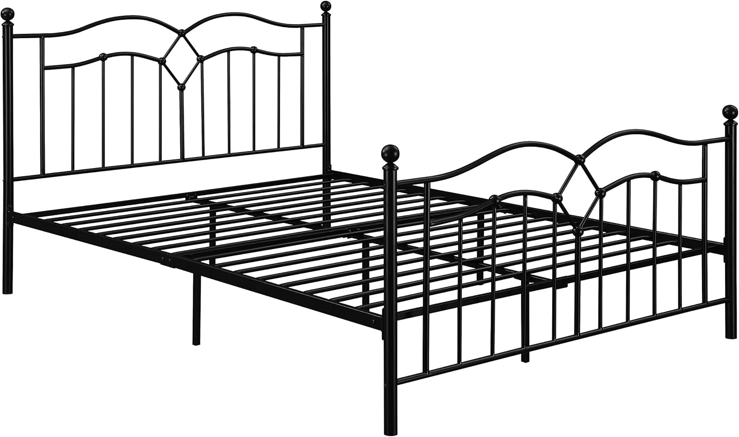 Coaster Home Furnishings Klossen Metal Queen Black Bed