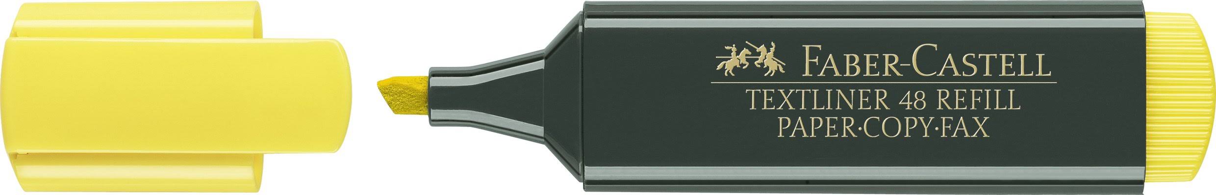 Faber-Castell 48-07 Text Liner - Yellow (Pack of 10)
