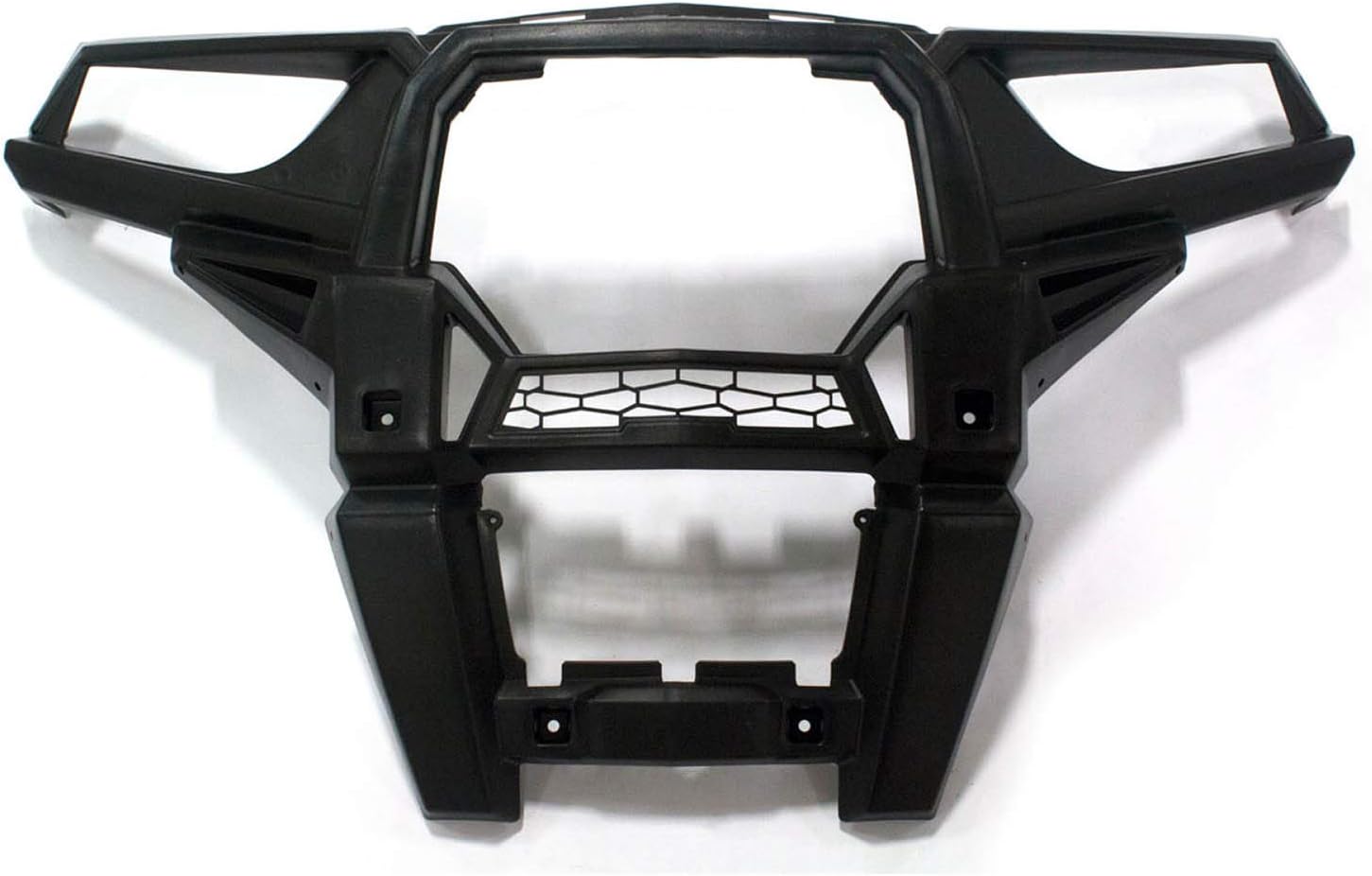 Polaris Off Road Front Fascia Routered Assembly, Gloss Black, Genuine OEM Part 5452675-070, Qty 1