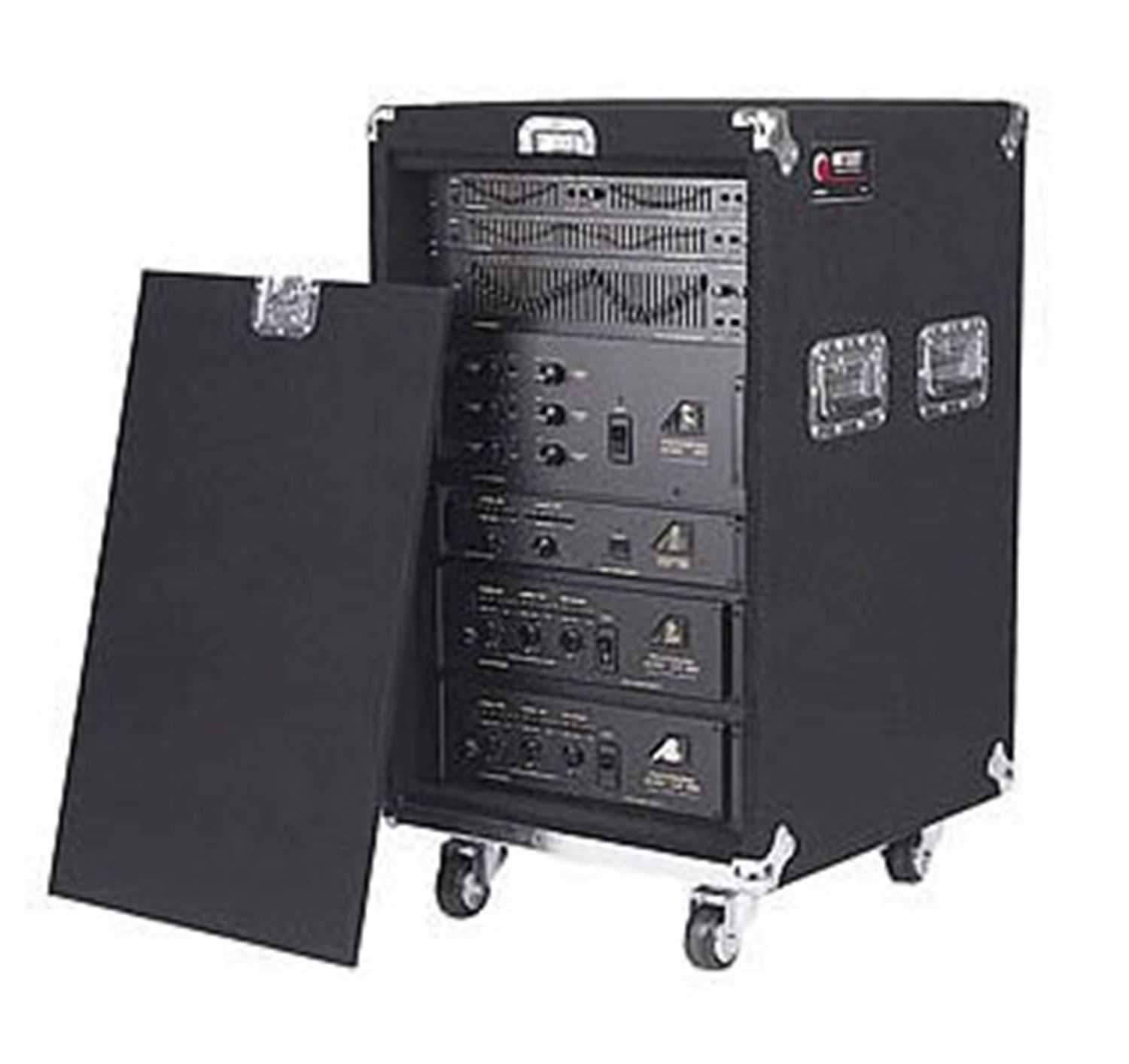 Odyssey CRP16W Pro 16 Space Amp Rack with Wheels