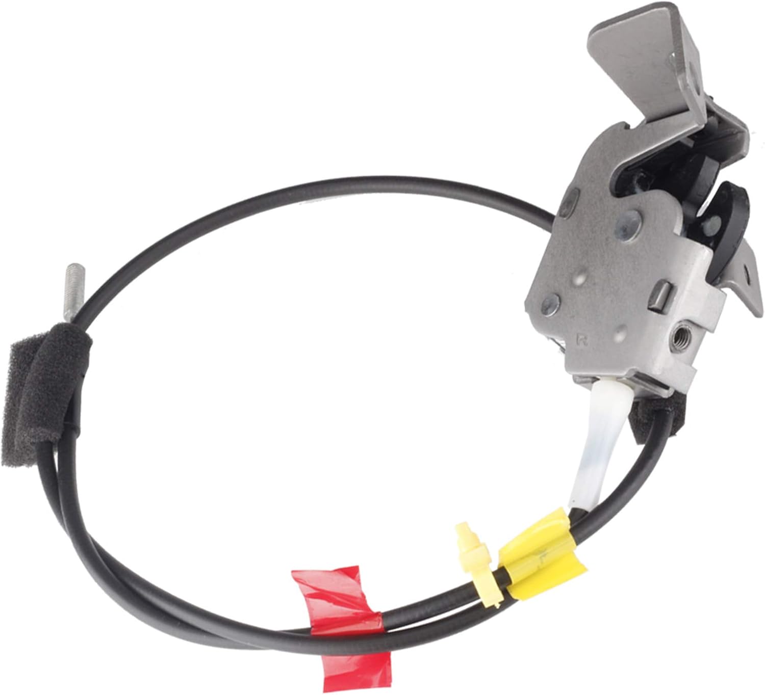 Dasbecan Car Front Left Door Latch Lock & Cable Rod Kit Compatible with Ford F150 F250 F350 1992 1993 1994 1995 1996 1997 Bronco 1992-1996 Replace # F4TZ-15219A65-A