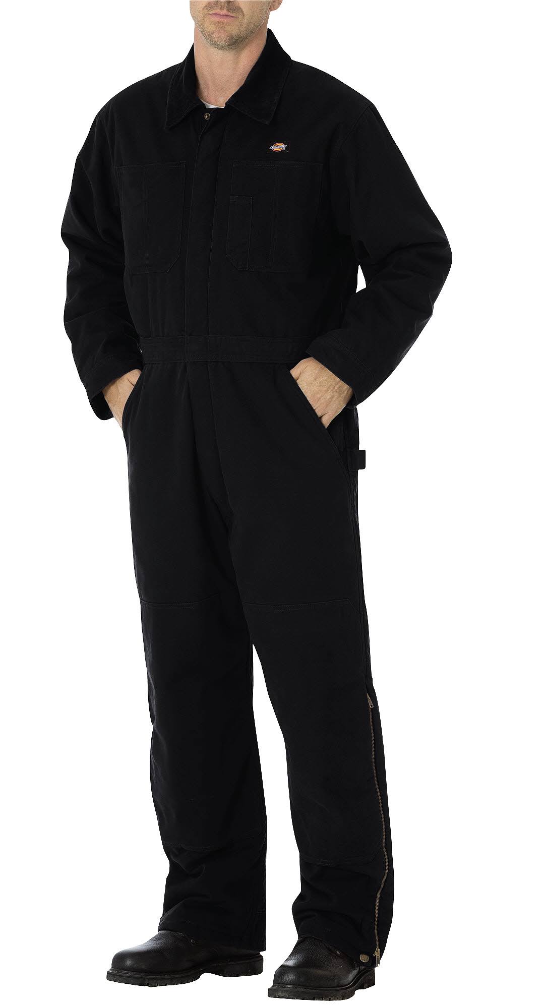 Dickies Sanded Duck Insulated Coverall - Black