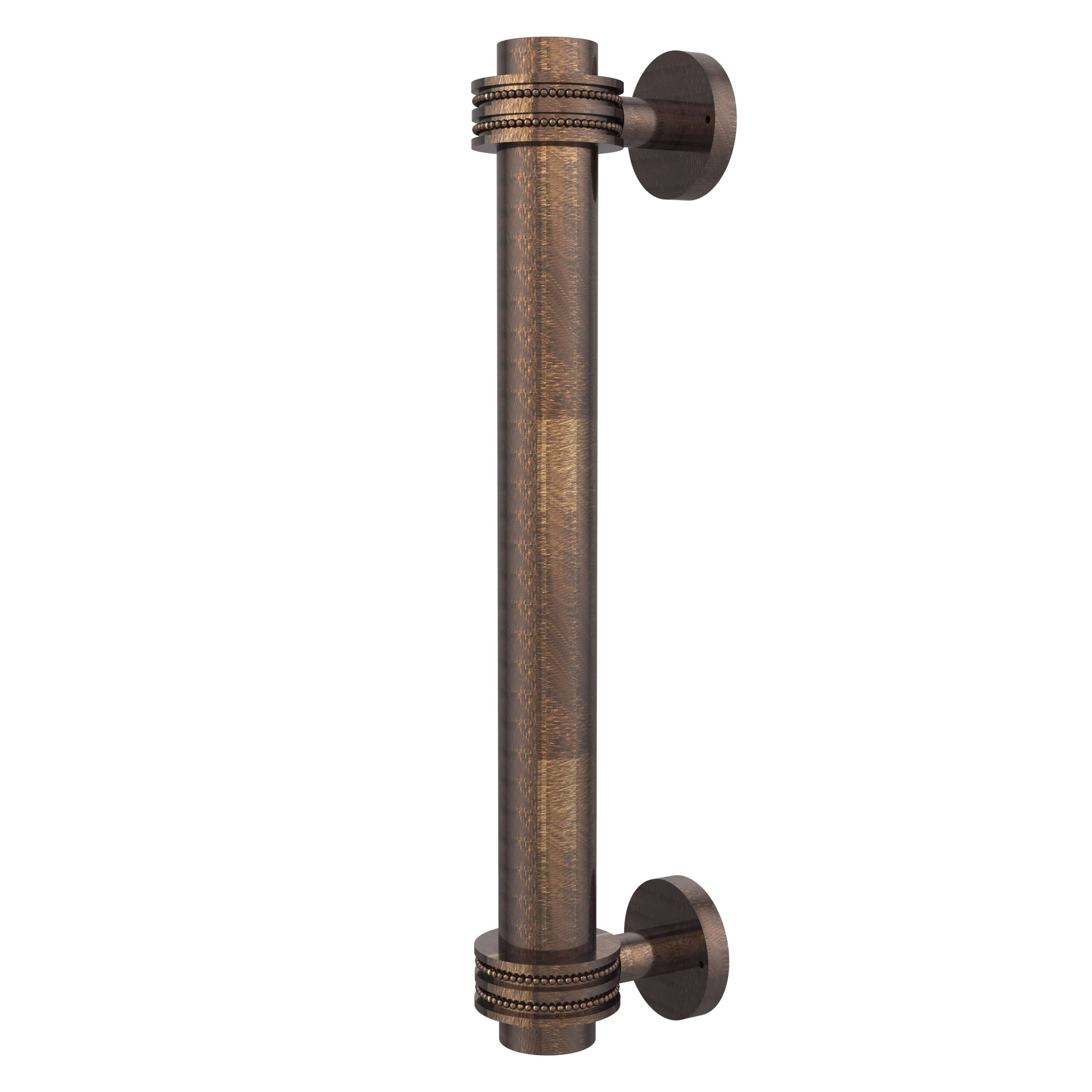 Allied Brass 402D 8 inch Dotted Accents Door Pull, Venetian Bronze