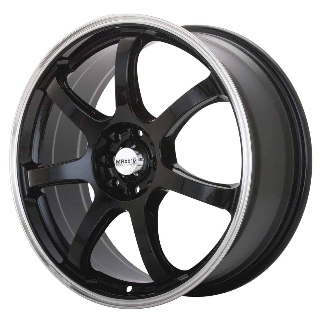 Maxxim Knight Gloss Black Wheel (17x7 /5X114.3Mm)