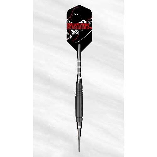 Bottelsen 161D5 16 G Devastators Soft Tip Smooth Dart - Black Steel 90 Percent Tungsten