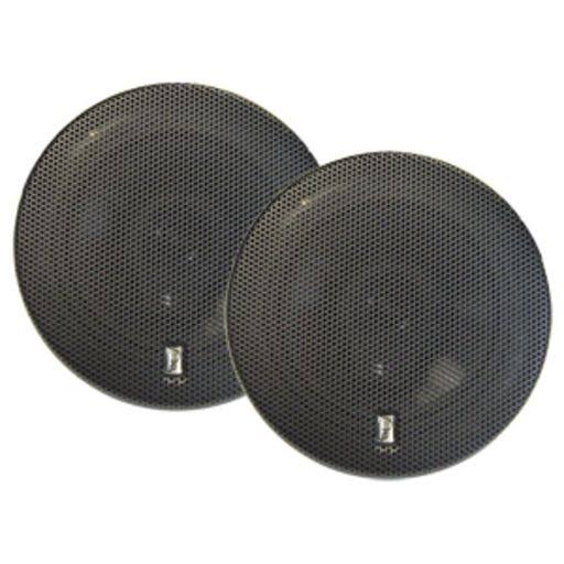 New Poly-Planar 6 Titanium Series 3-Way Marine Speakers - (Pair) Black