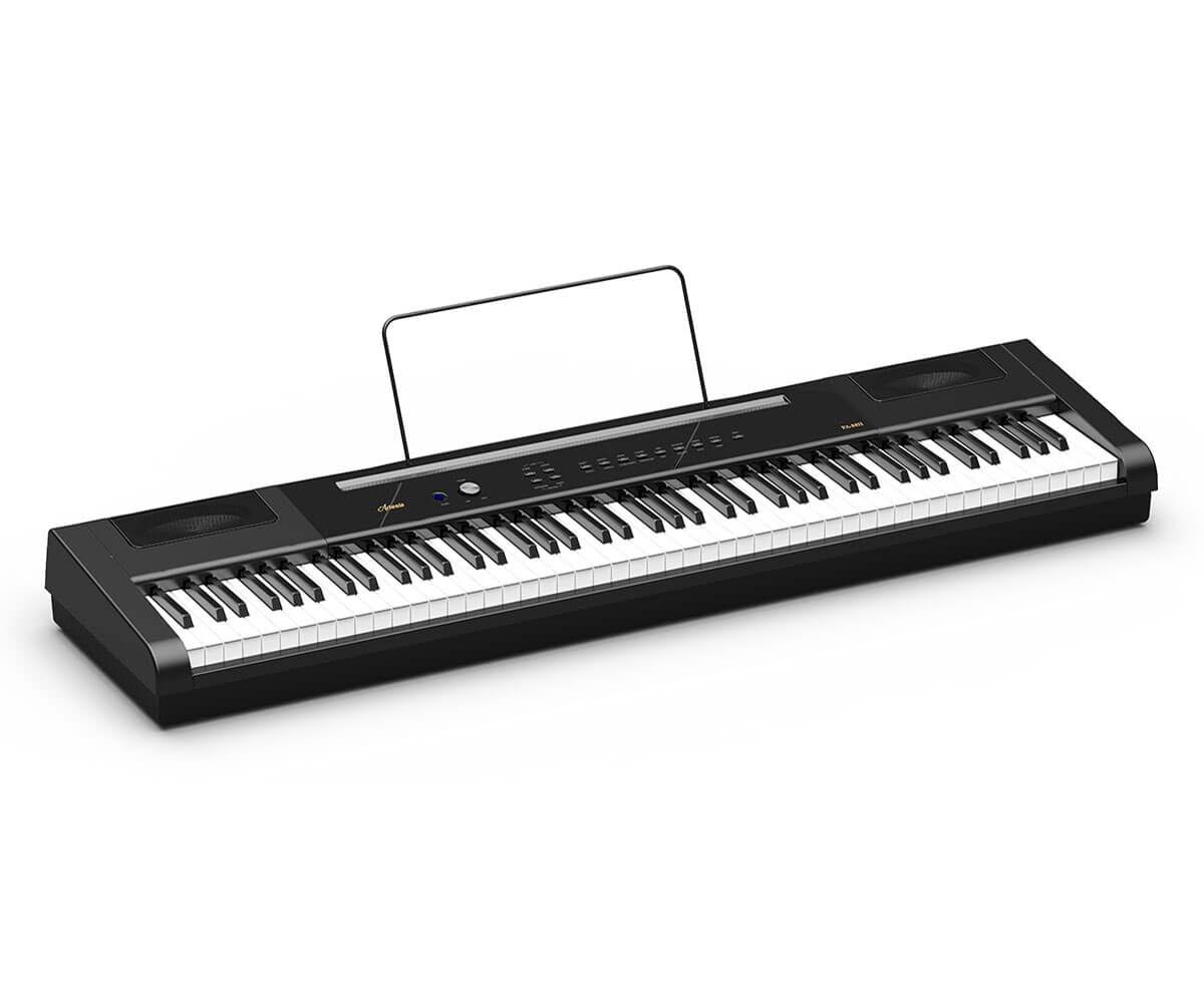 Artesia PA-88H Hammer Action Portable Digital Piano Black