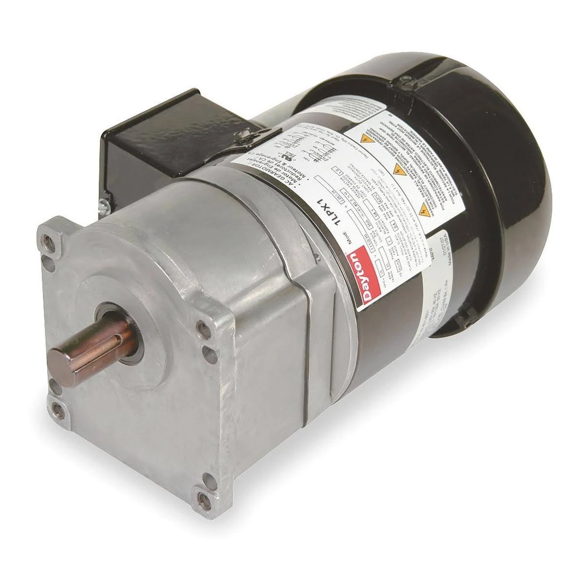 Dayton 1LPX1 AC Gearmotor, 30 RPM, TEFC, 115/230V