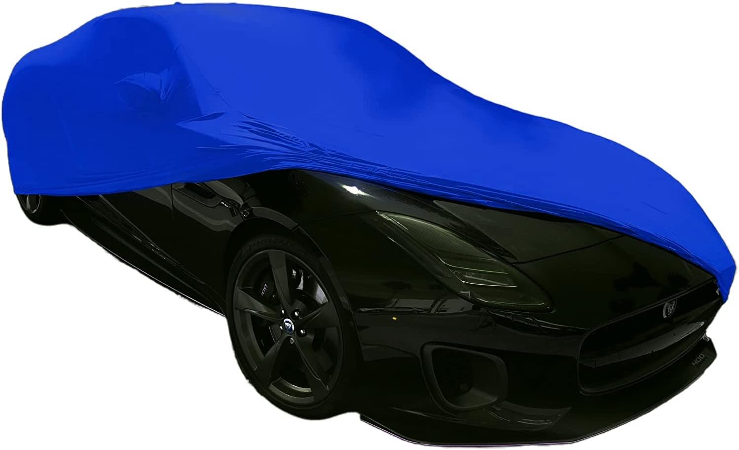 SR1 Performance Ultraguard Stretch Satin Indoor Car Cover Compatible for 2010-2022 Jaguar F-Type - The Ultimate Custom FIT (Black)
