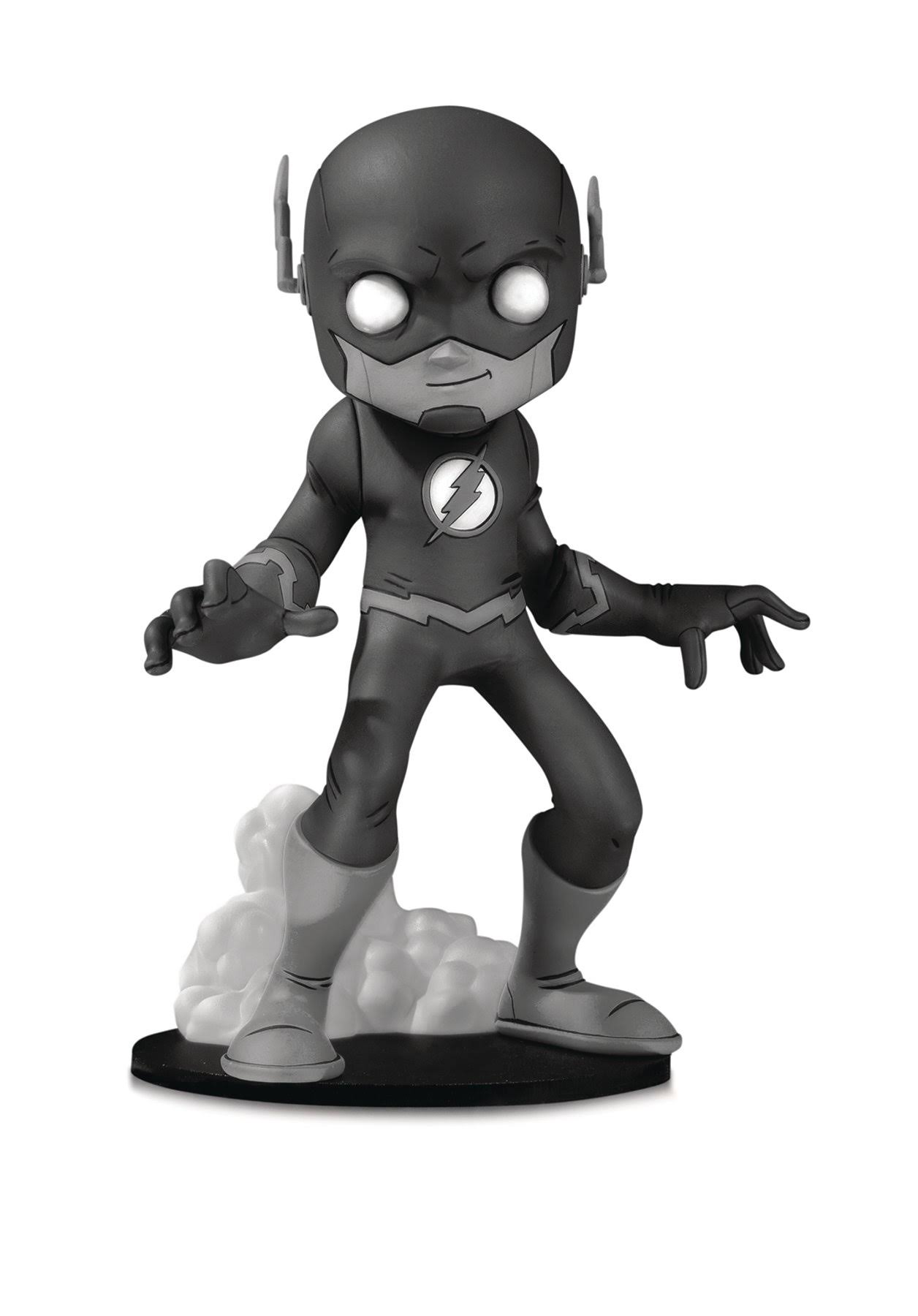 DC Collectibles Artists Alley: The Flash by Chris Uminga Black u0026 White Variant Designer Vinyl Figure