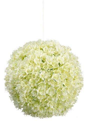5x22 White Viburnum Kissing Ball by Allstate | 6 Pack | Michaels