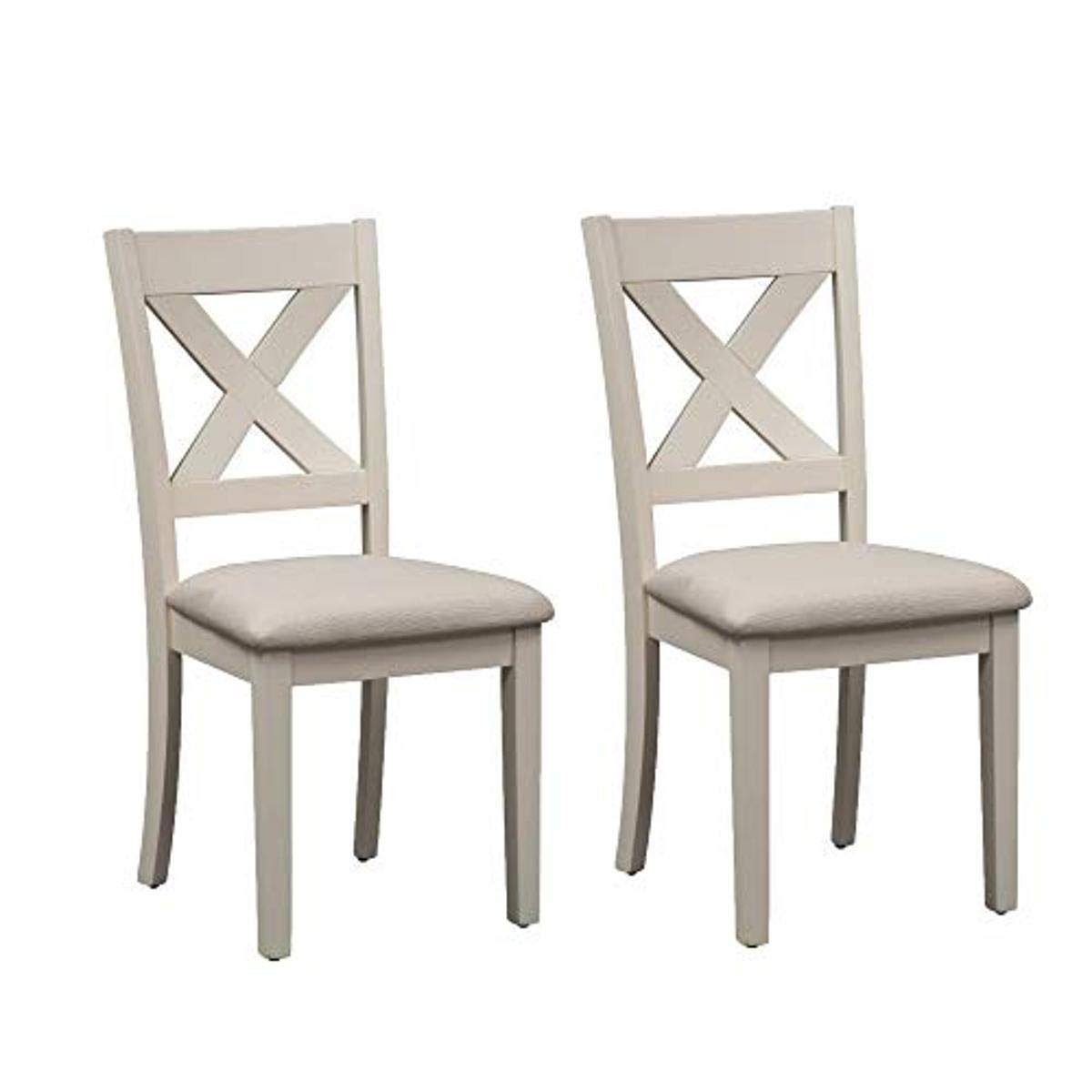 Liberty Furniture Thornton Pack of 2 Cream x Back Side Chair-364-CD-2PK-2PACK