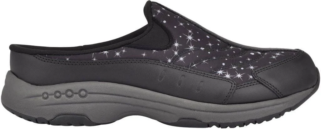 Easy Spirit Traveltime Clogs - Black - Flats