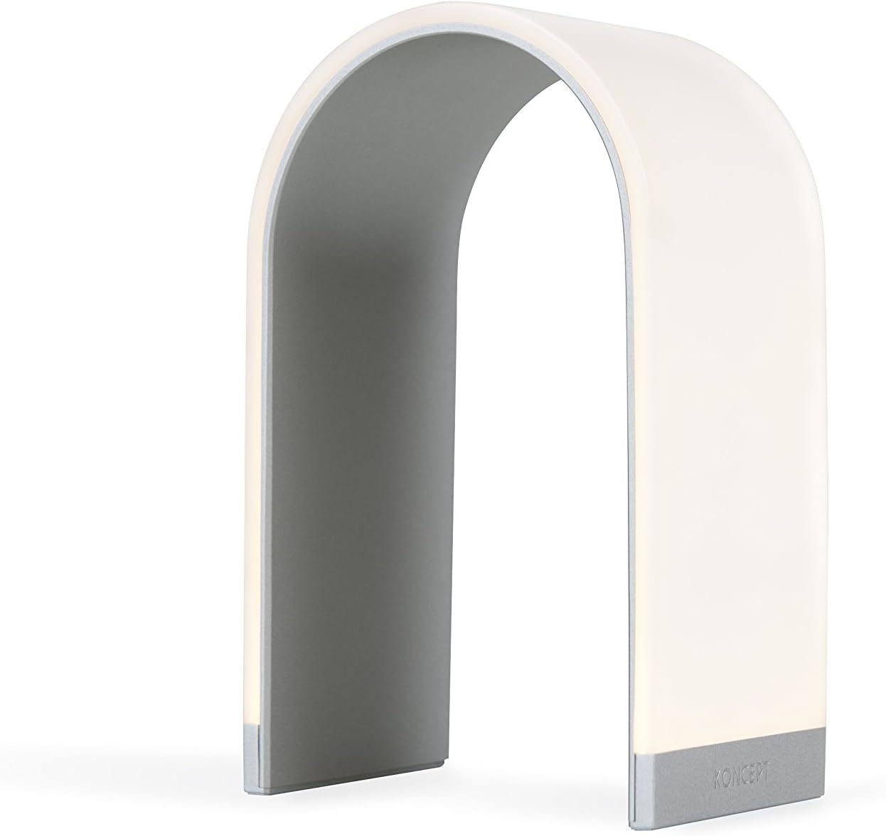 Koncept Mr. N Silver 4 1/2-Inch-W Accent LED Table Lamp