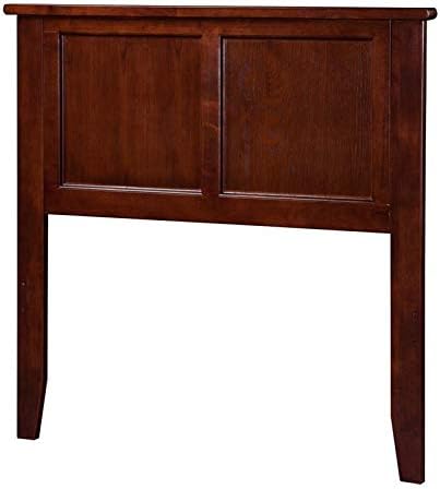 Leo & Lacey Twin Panel Headboard in Walnut