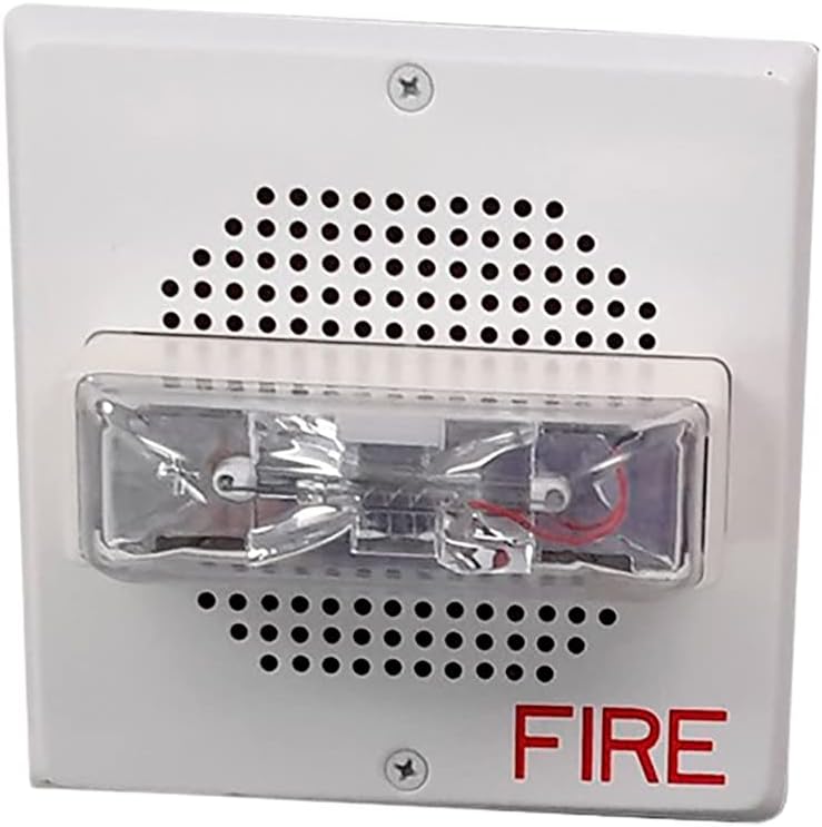 Wheelock ET70-24MCW-FW - White, Wall, Speaker Strobe Pack of 2