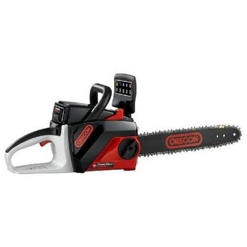 Oregon 558811 40V Max Cordless Lithium-Ion 14 in. Chainsaw with 4.0 Ah Battery Pack
