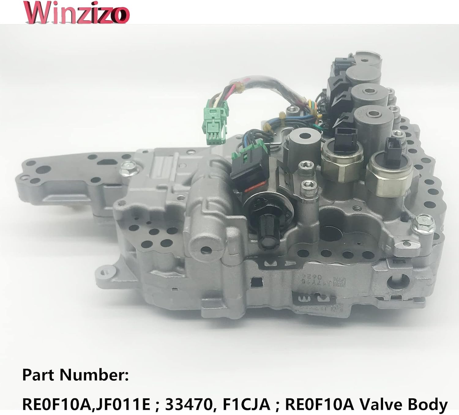 JF011E RE0F10A Remanufactured Gearbox Valve Body Transmission Compatible for Nissan CVT Mits Dodge