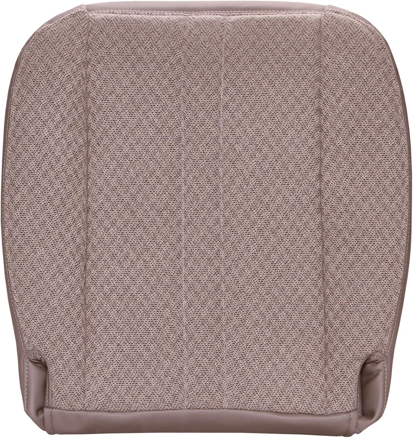 The Seat Shop Work Van Driver or Passenger Bottom Replacement Seat Cover - Medium Dark Pewter (Gray) Cloth (Compatible with 1996 - 2002 Chevrolet Express and GMC Savana)